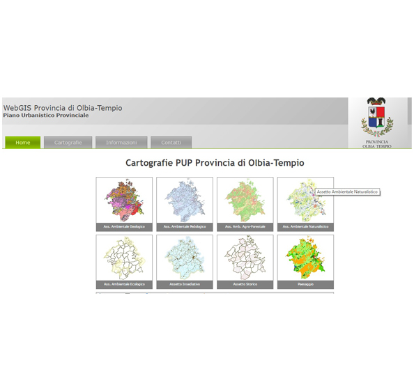 WEBGIS PROVINCIA DI OLBIA-TEMPIO